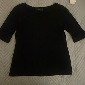 Women’s navy blue Ralph Lauren size medium 100% cotton shirt